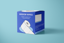 Load image into Gallery viewer, Front of Wisdom Wipes Box
